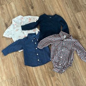 12-18 month dress shirts for boys